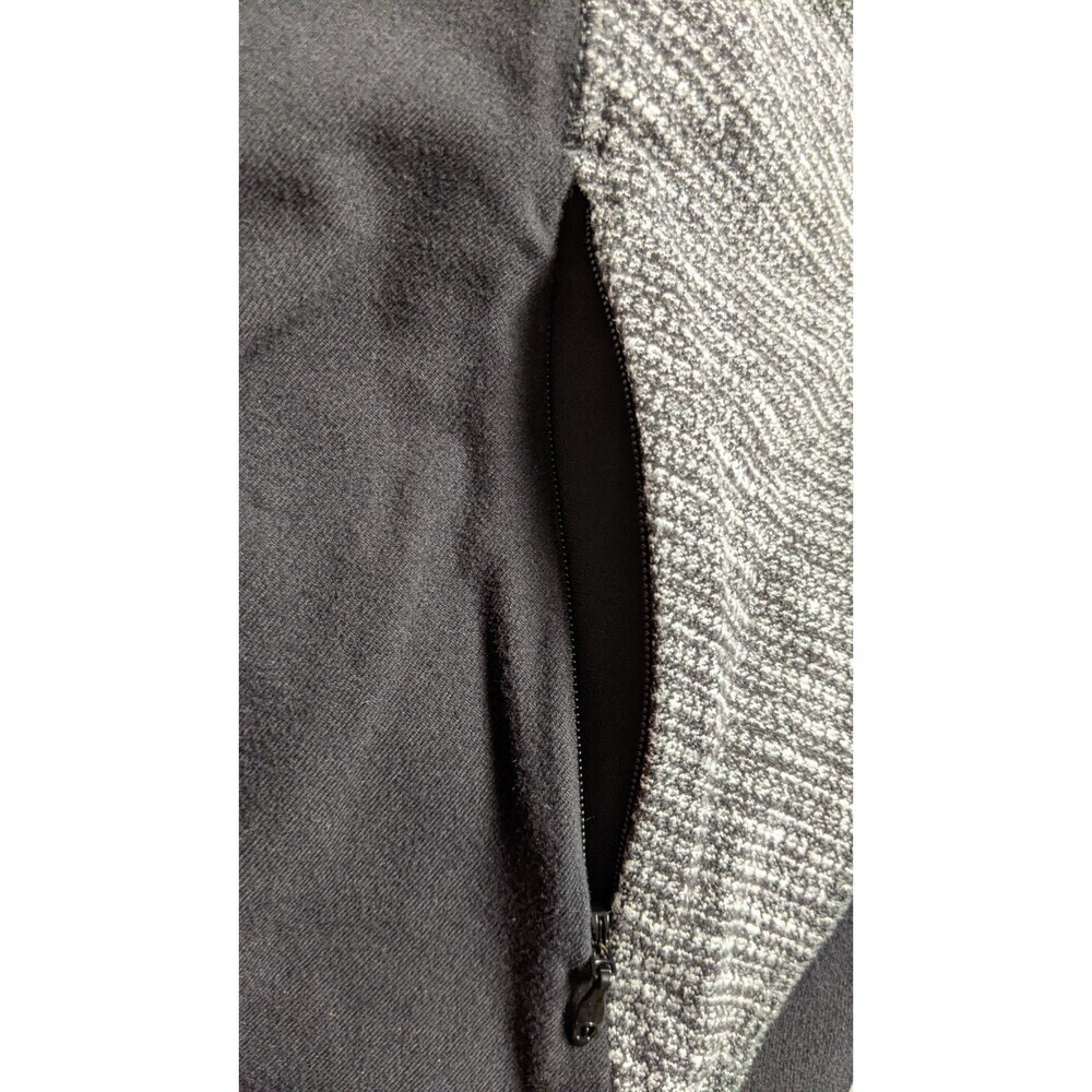 Women's Lululemon Race Your Pace 1/2 Zip Black / Coco Pique Black Pullover Top 6 - Picture 16 of 16